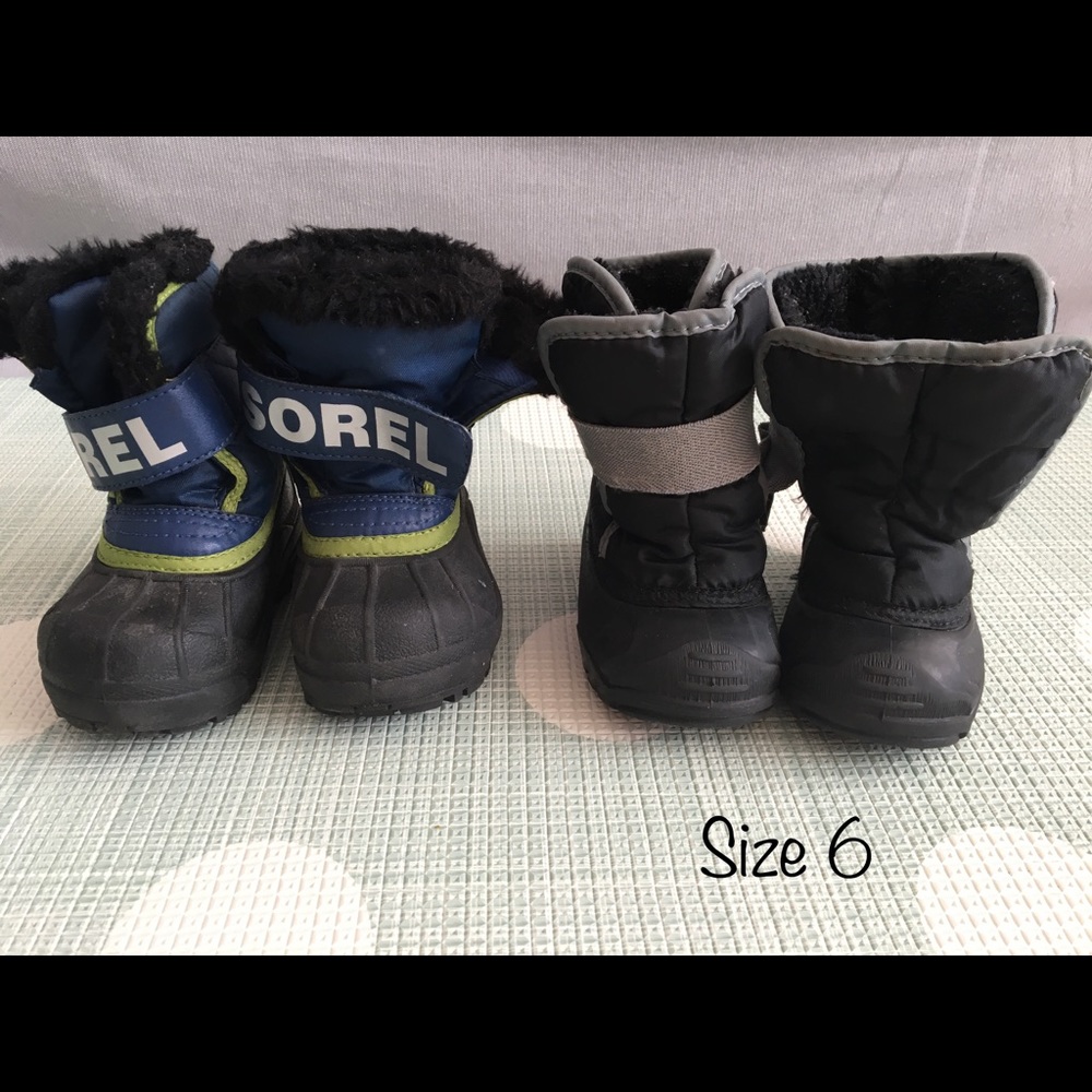 Snow boots size 6